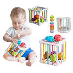 Colorful Shape Sorting Toy for Cognitive Development