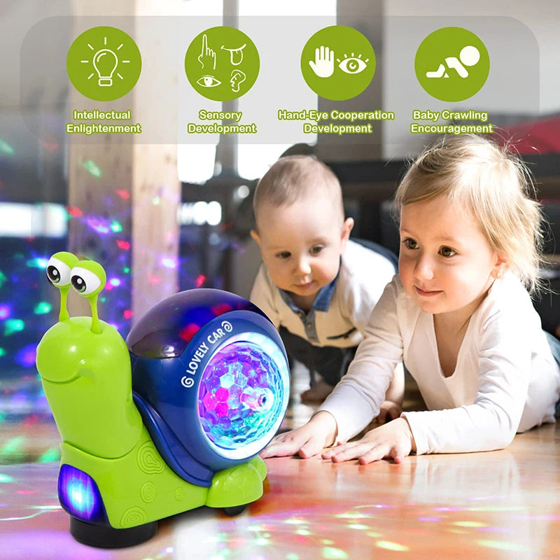 Smart Crawling Crab Toy for Tummy Time Kids - Toki Toy Box