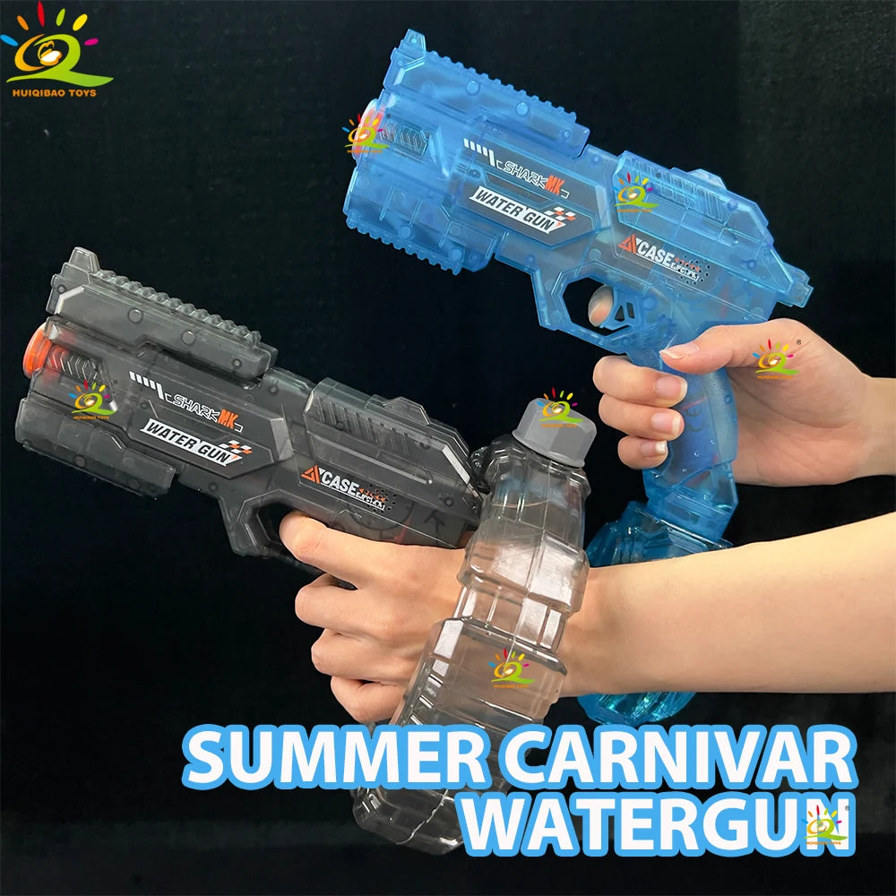 Electric Water Blaster Drum Magazine LED Gun | Toki Toy Box