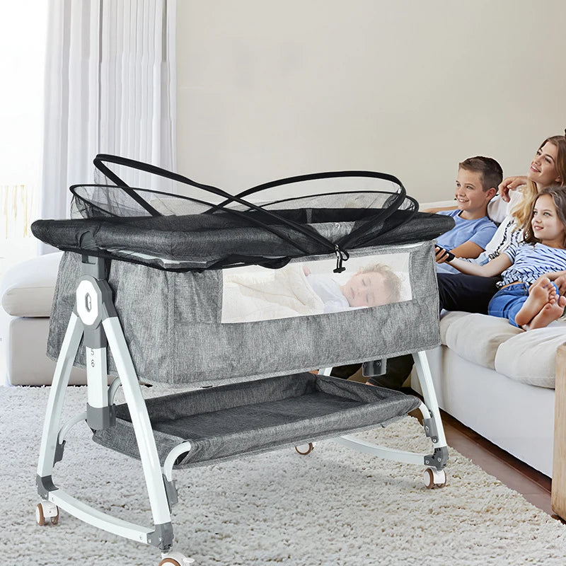 Portable Baby Crib Mosquito Net – Foldable 360° Protection