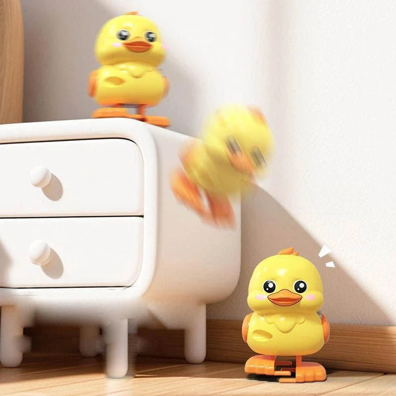 Walking Egg Duck – Wind-Up Desk Toy & Cute Fidget Companion – Detail | Toki Toy Box