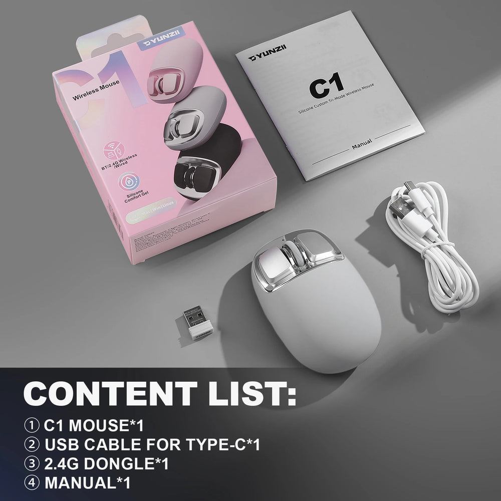 Tri-Mode Wireless Mouse – Adjustable DPI Precision – Features | Toki Toy Box