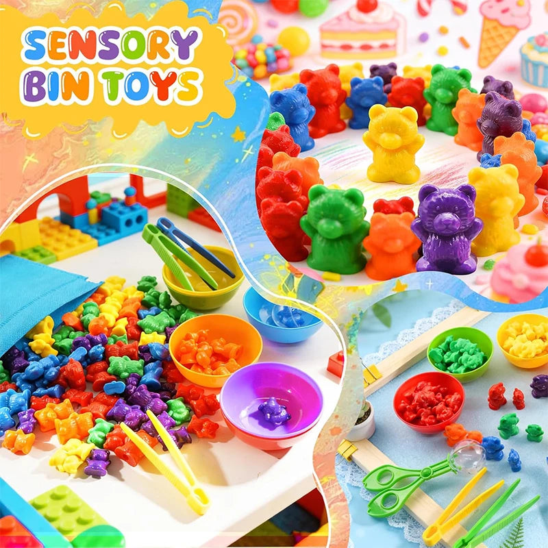 Color Sorting & Counting Bears Learning Set
