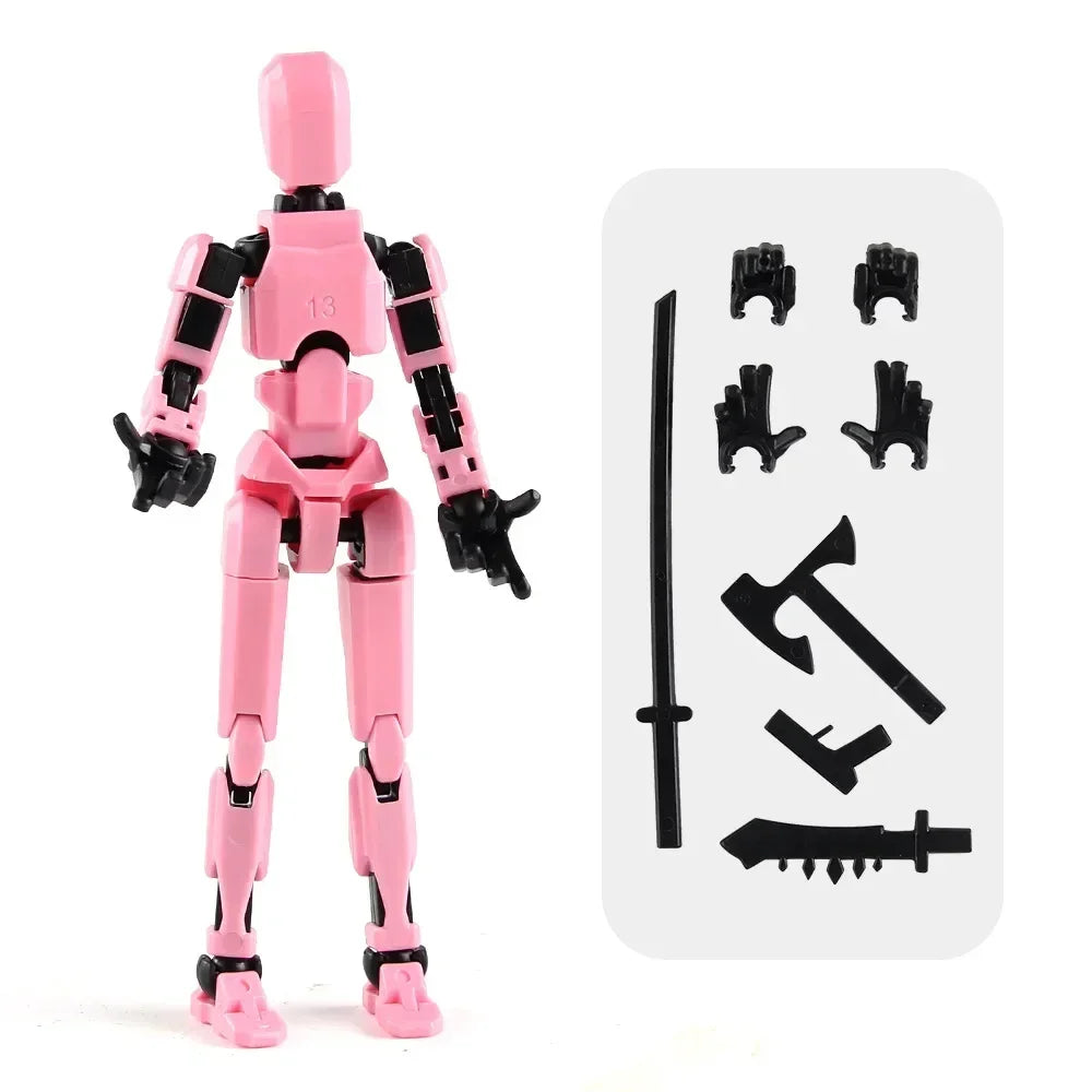 Titan Action Figure Set – Fully Posable Robot Toy