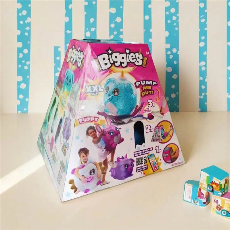 Mega Surprise Plush Ball – Shiny Purple Pup for Kids – Whats Included | Toki Toy Box