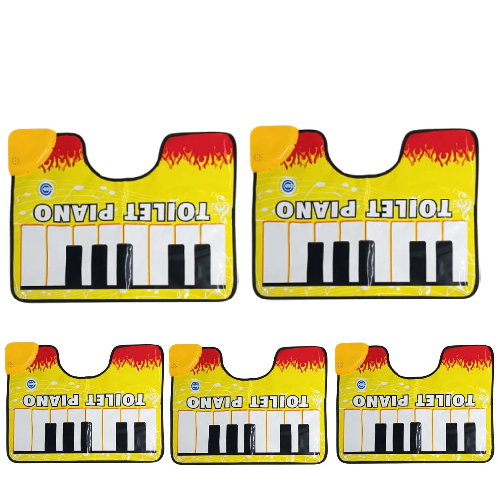 Toilet Piano Mat – Funny Musical Rug