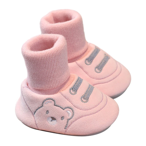 Non-Slip Baby Sock Shoes | Soft First Walkers | Toki Toy Box