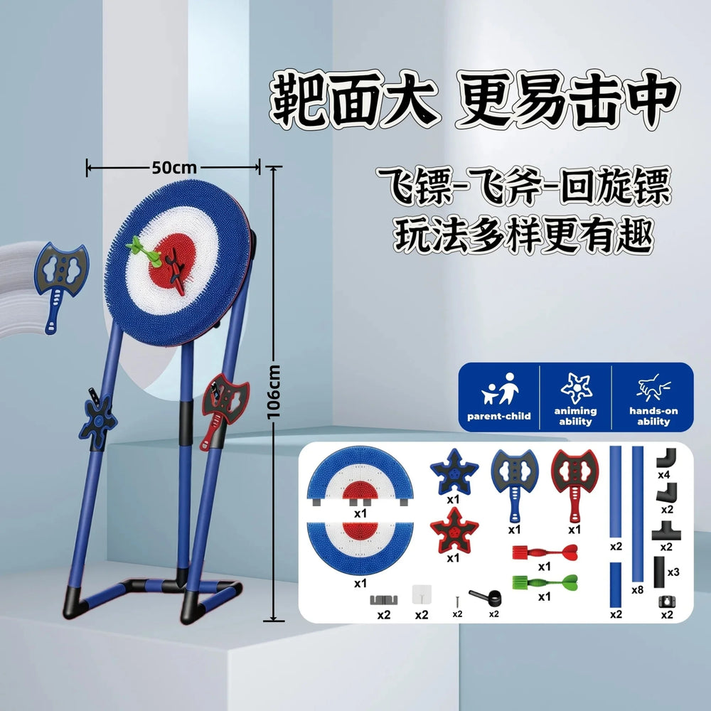 Flying Axe Dart Board Game for Kids & Families - Toki Toy Box