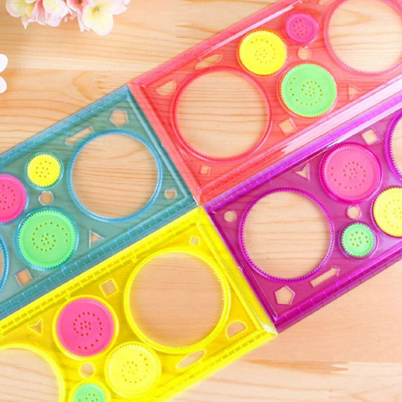 Geometry Drawing Stencil Kit for Creative Kids