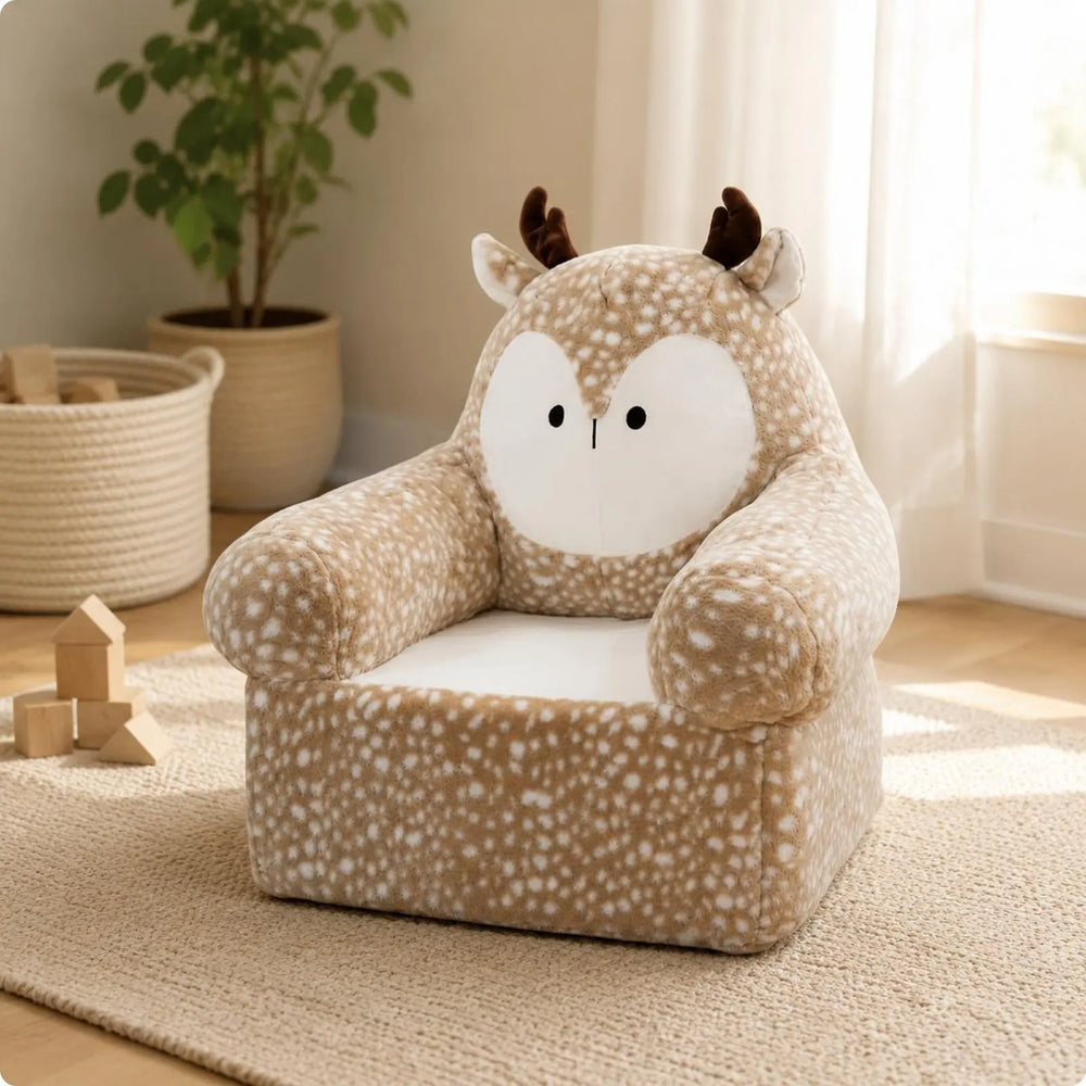 Cozy Creature Kids Sofa with Washable Cover