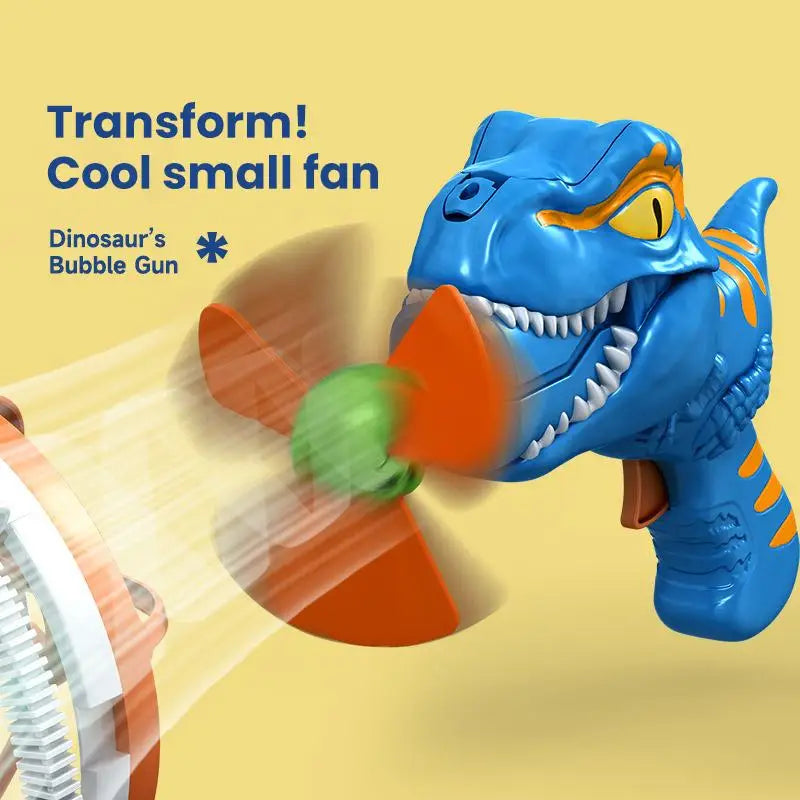 Dino Bubble Blaster Fan for Kids | Toki Toy Box - Toki Toy Box