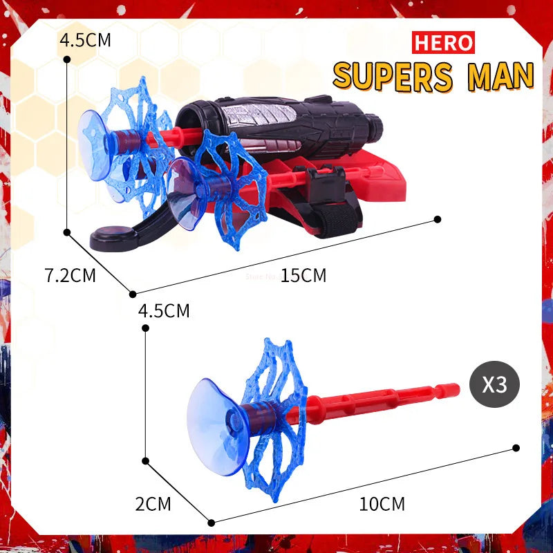 Hero Web Launcher Wrist Toy for Kids & Cosplay
