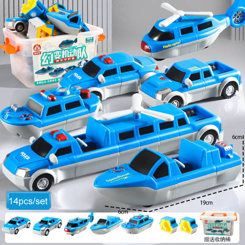 Magnetic Vehicle Building Blocks – DIY Construction Set