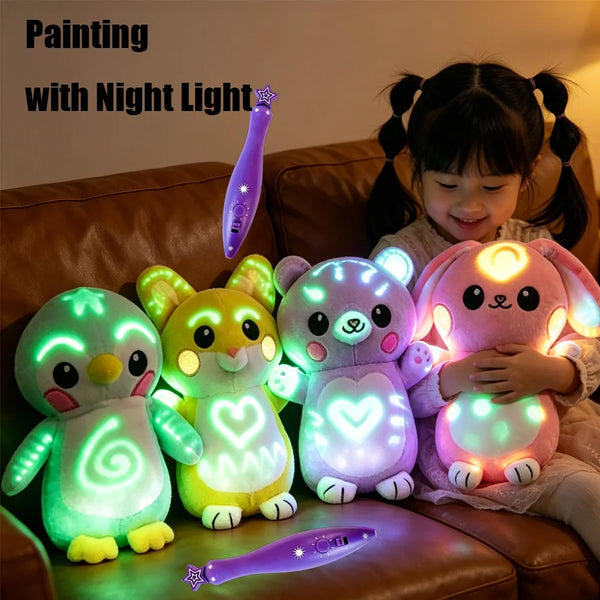 Glow Plush Night Light – Bedtime Cuddle Companion