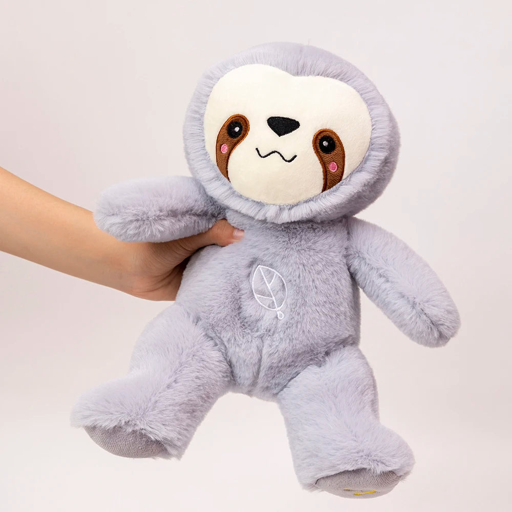 Breathing Sloth Plush Toy – Soothing Sleep Buddy - Toki Toy Box