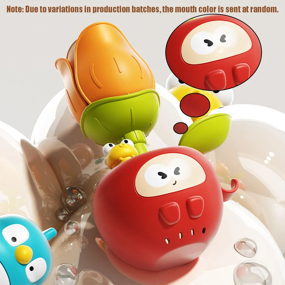 Flower Bath Toy – Suction Cup Mount | Toki Toy Box