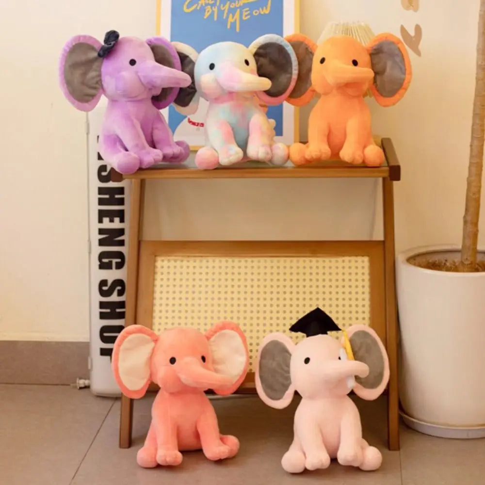 Elephant Plush Toy – Soft Cozy Sleep Companion for Kids – Size Reference | Toki Toy Box