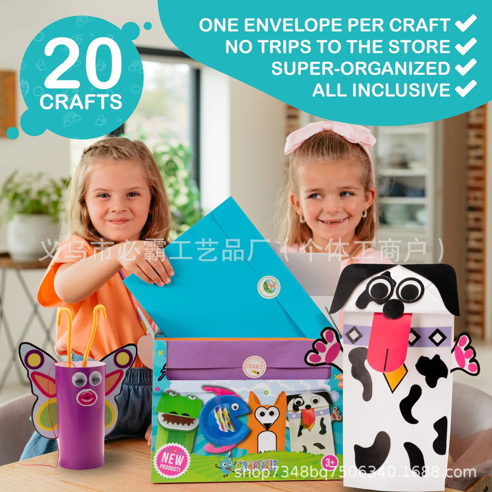 Paper Craft Kit – 20 No-Mess Projects in a Box