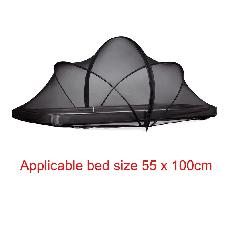 Portable Baby Crib Mosquito Net – Foldable 360° Protection