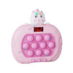 999-Level Electronic Pop Push Game Console – LED Display | Fun Fidget Toy for Kids & Adults