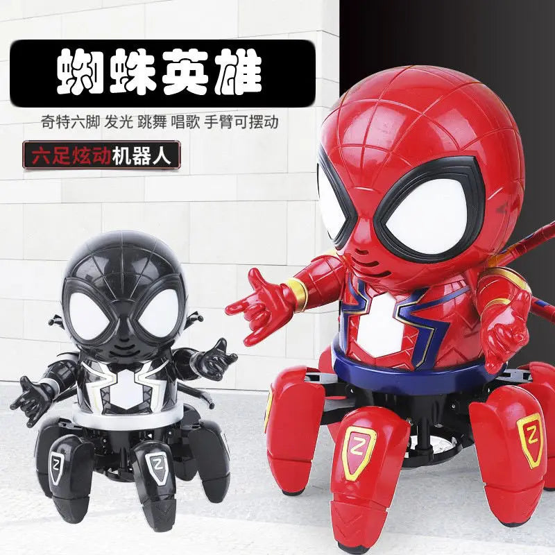 Dancing Wall-Crawler Robot Toy with Lights & Music - Toki Toy Box