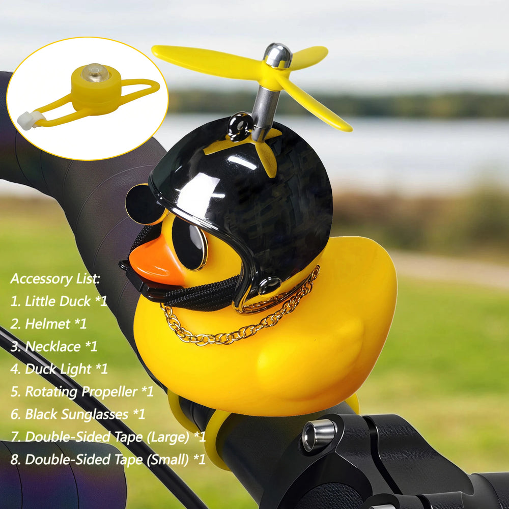 Duck Bike Bell Light – Cute Handlebar Toy for Kids – View 11 | Toki Toy Box