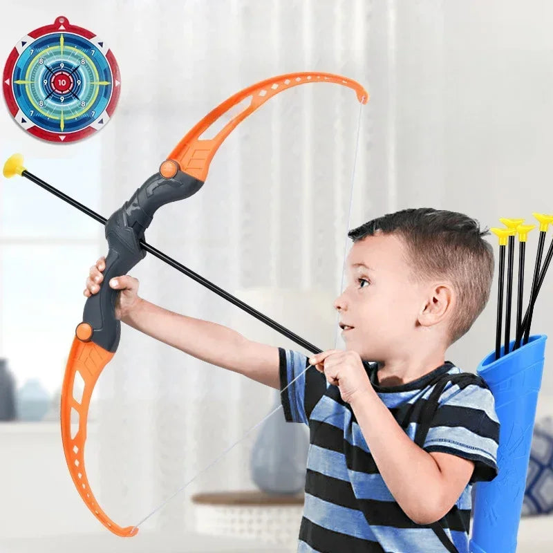 Kids Bow & Arrow Set Suction Cup Archery | Toki Toy Box