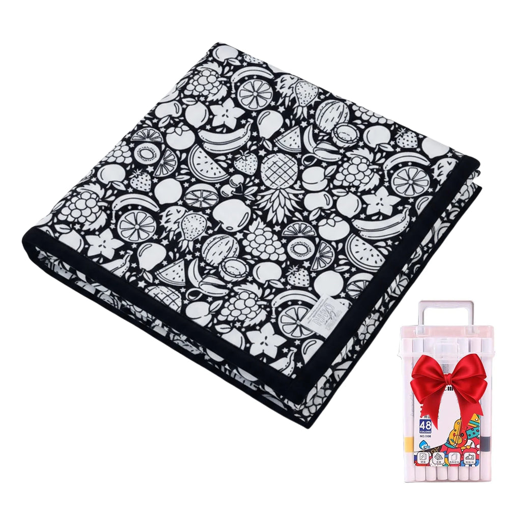 Color Your Own Blanket – Creative Fuzzy Art Kit – View 17 | Toki Toy Box