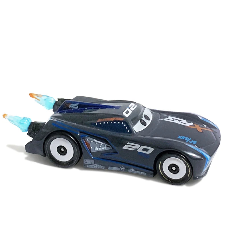 Cartoon Race Car Die-Cast Toy – Pull Back Fun