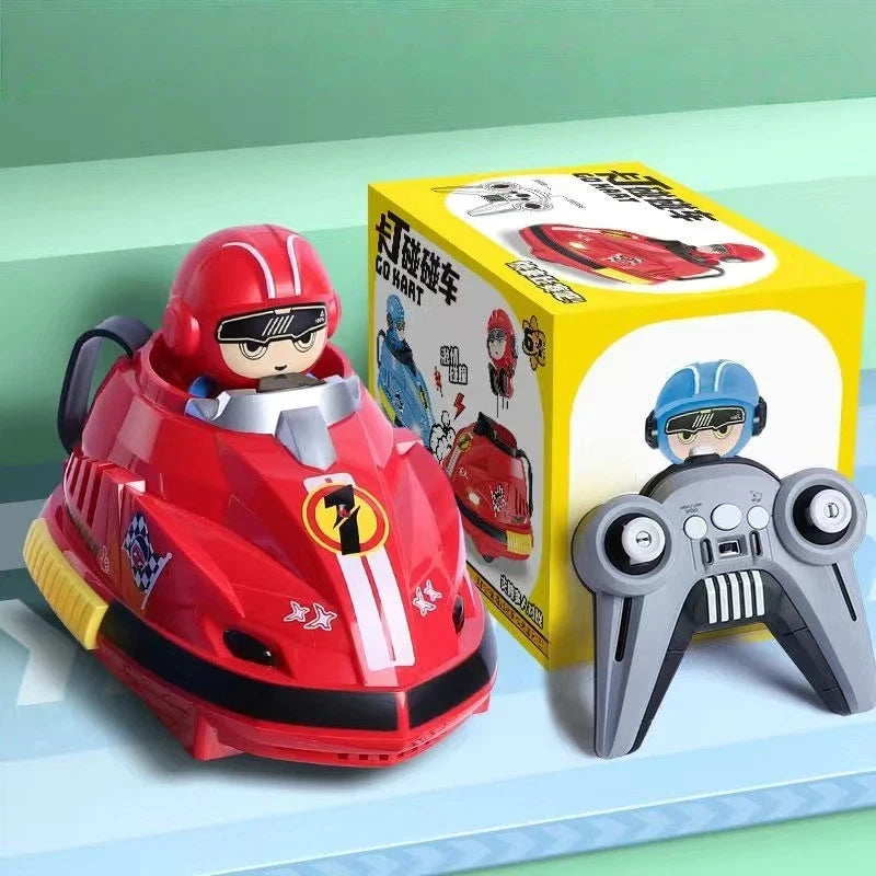 RC Battle Bumper Car – 2 Player Eject Game with Lights & Sound – Features | Toki Toy Box