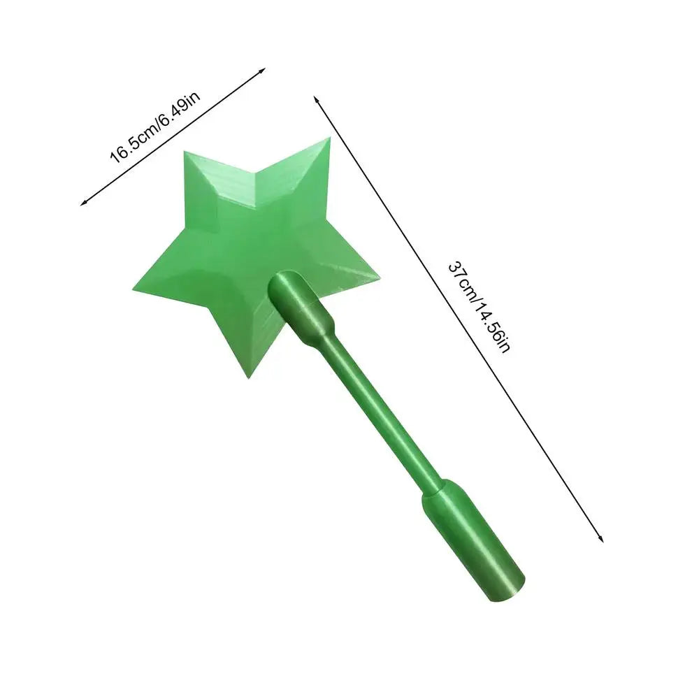 Green magic star payment wand