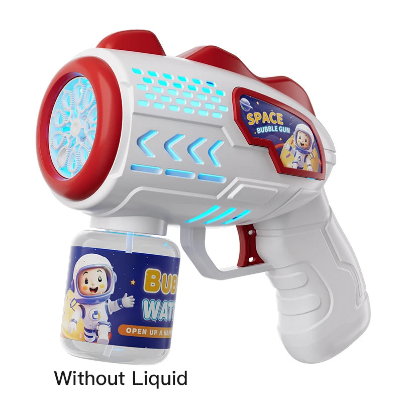 Astronaut Bubble Machine – Automatic Rocket Blaster Toy – View 22 | Toki Toy Box