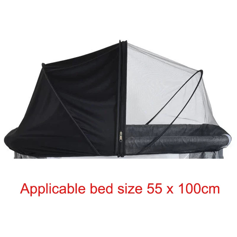 Portable Baby Crib Mosquito Net – Foldable 360° Protection