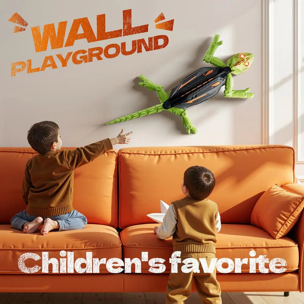 Wall-Climbing Gecko RC Robot – Remote Control Climber
