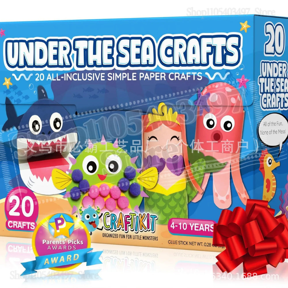 Paper Craft Kit 20 No-Mess Projects in Box | Toki Toy Box