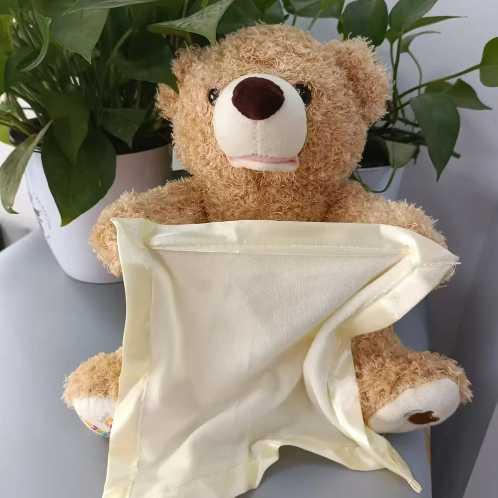 Peekaboo Bear – Paws Covering Face | Toki Toy Box