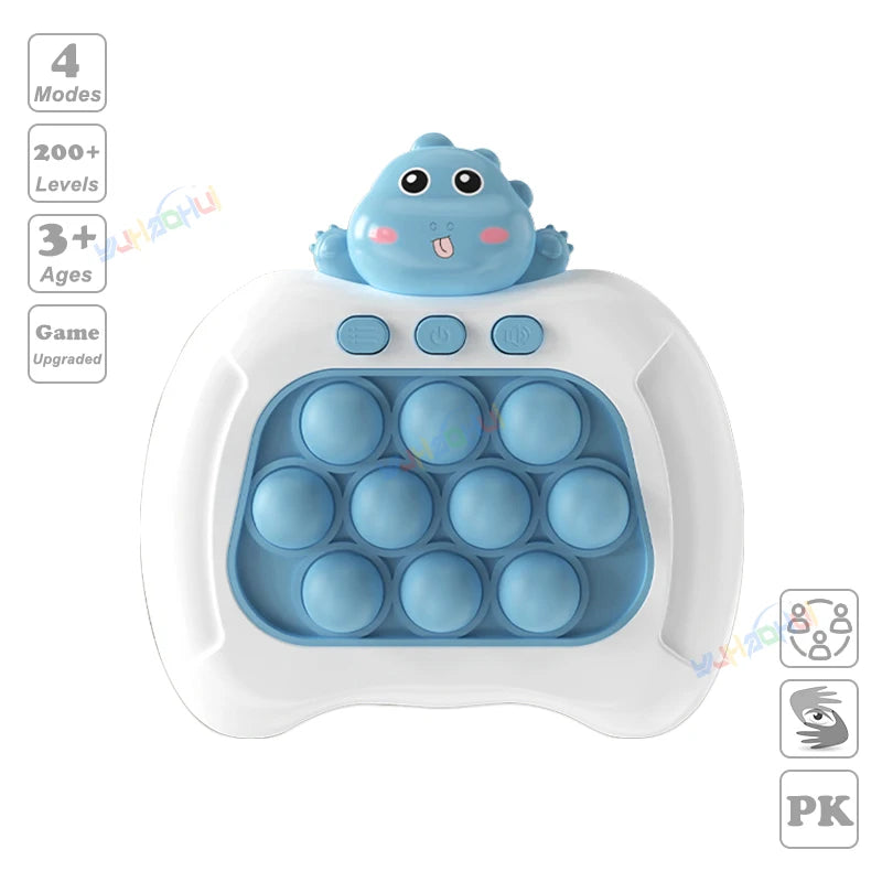 999-Level Pop Push Game Console for Kids & Adults - Toki Toy Box