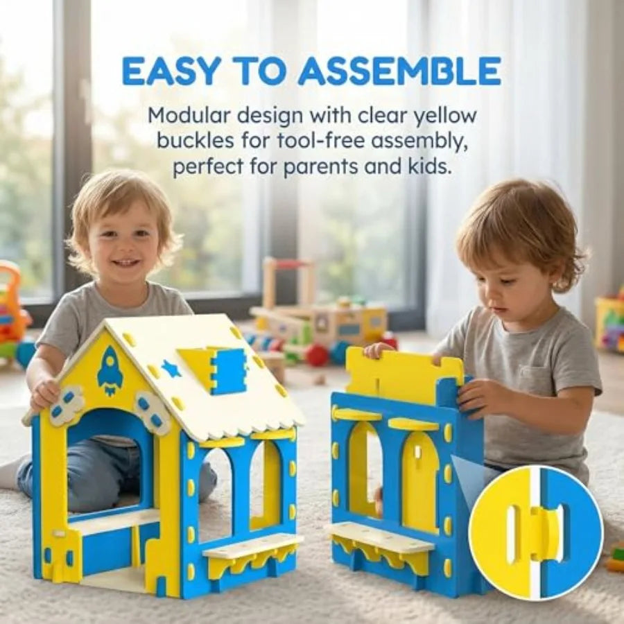 Kids Foldable Play Tent for Indoor & Outdoor Adventures