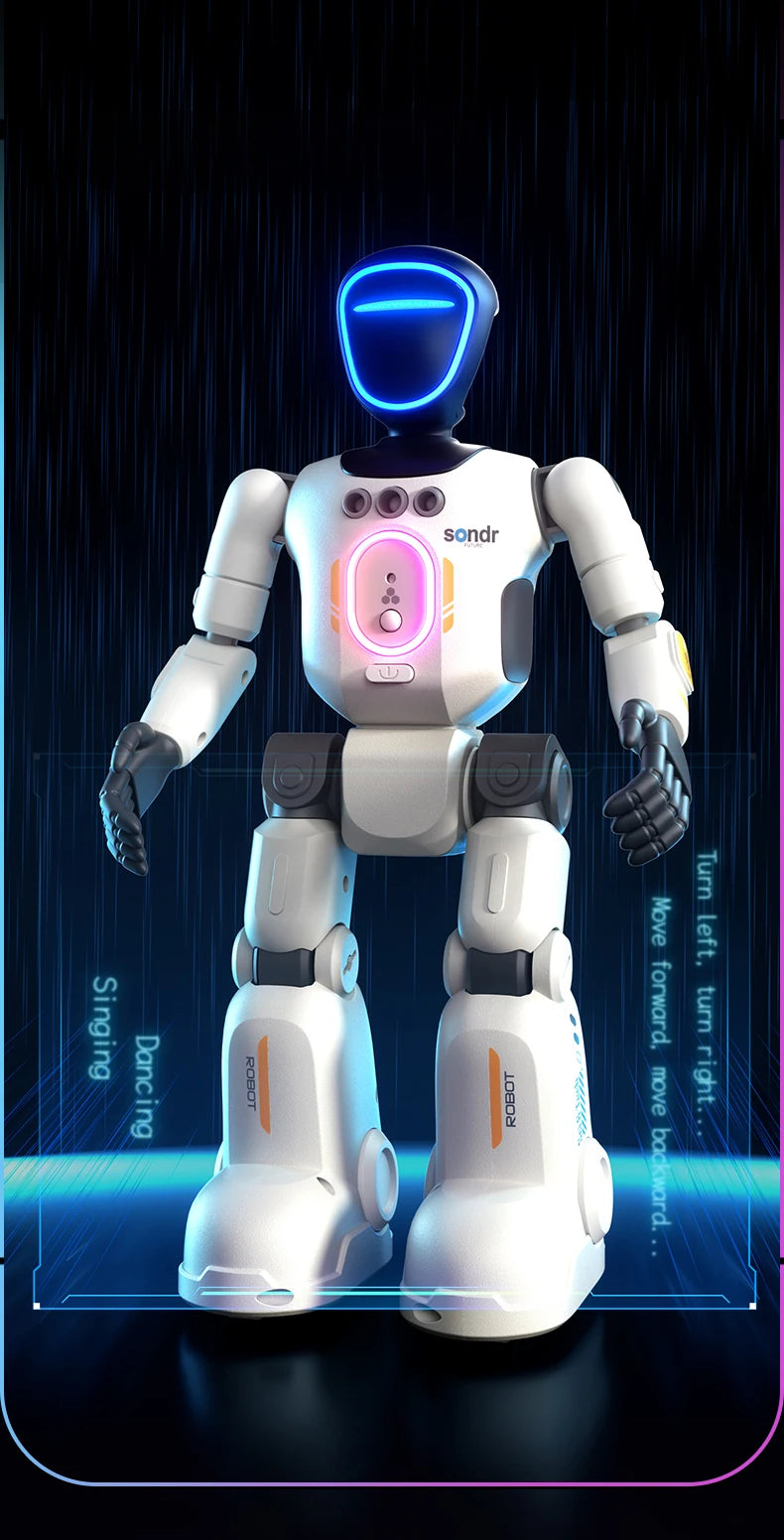 RC Robot Intelligent Robot for Children Remote Controlled Robots Smart Intelligent Dancing RC Robot Toy Gift for Kid R40