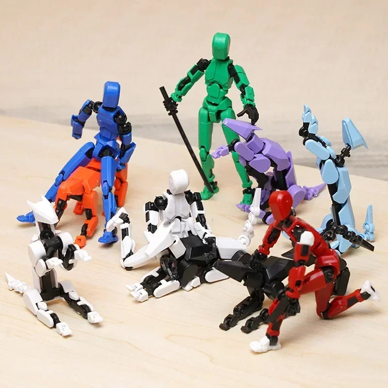 Titan Action Figure Set – Fully Posable Robot Toy