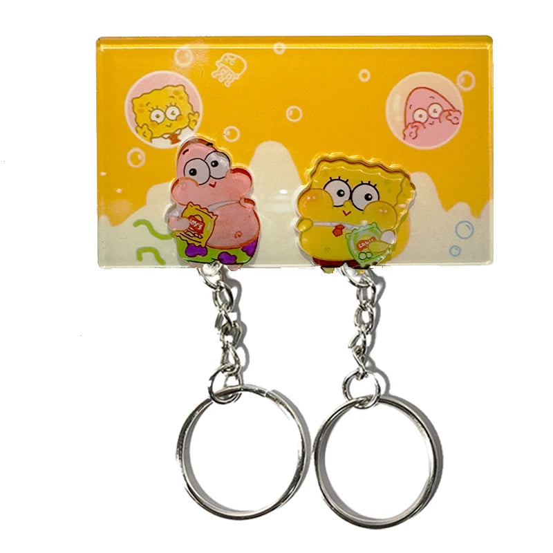 Couple Duck Keychain Set – Cute Puzzle Key Holder Gift – Cute Keychain | Toki Toy Box