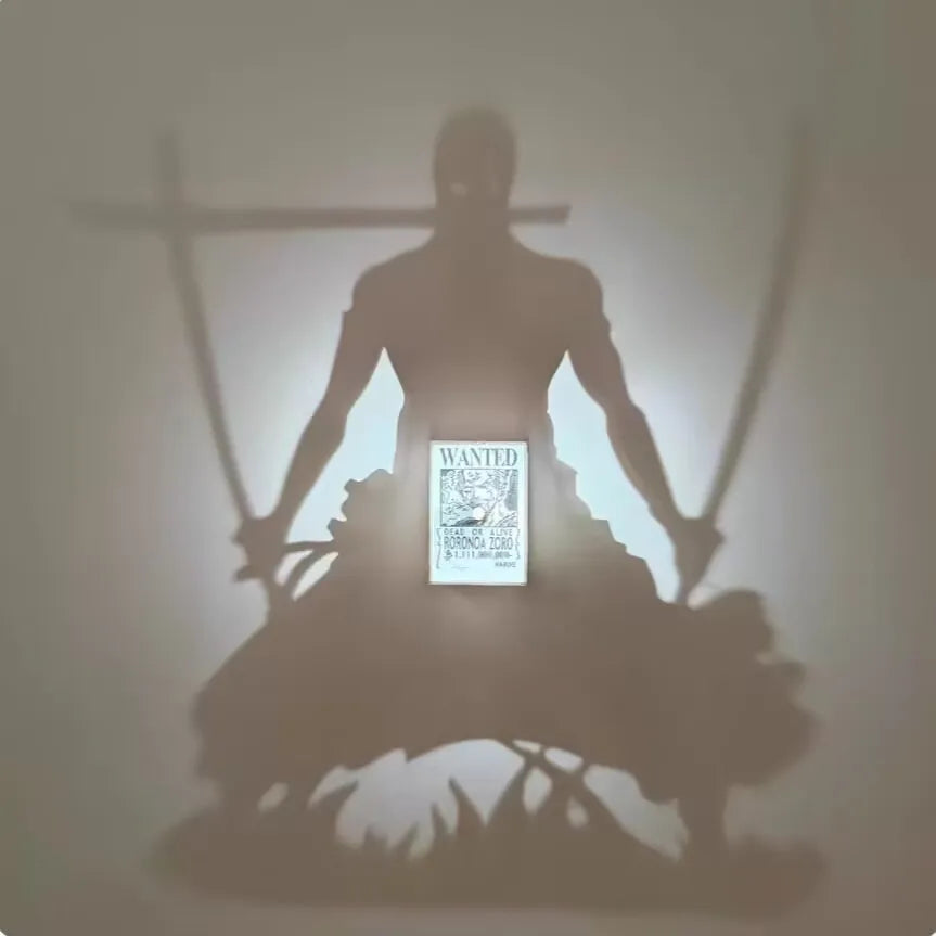 Hero Shadow Projector Night Light for Anime Fans