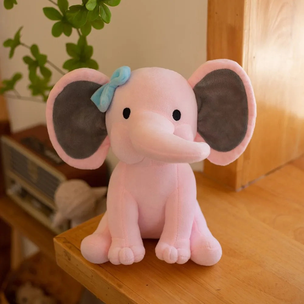 Elephant Plush Toy – Soft Cozy Sleep Companion for Kids – View 13 | Toki Toy Box