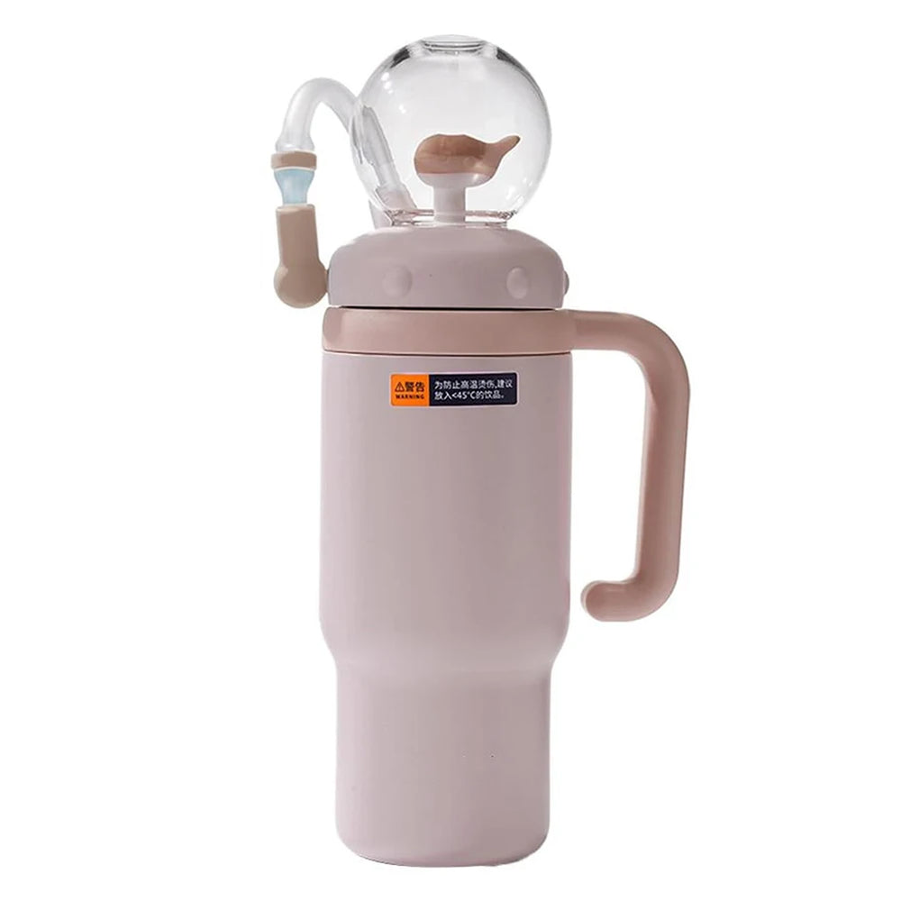 Whale Fountain Tumbler – 710ml Squirt Cup