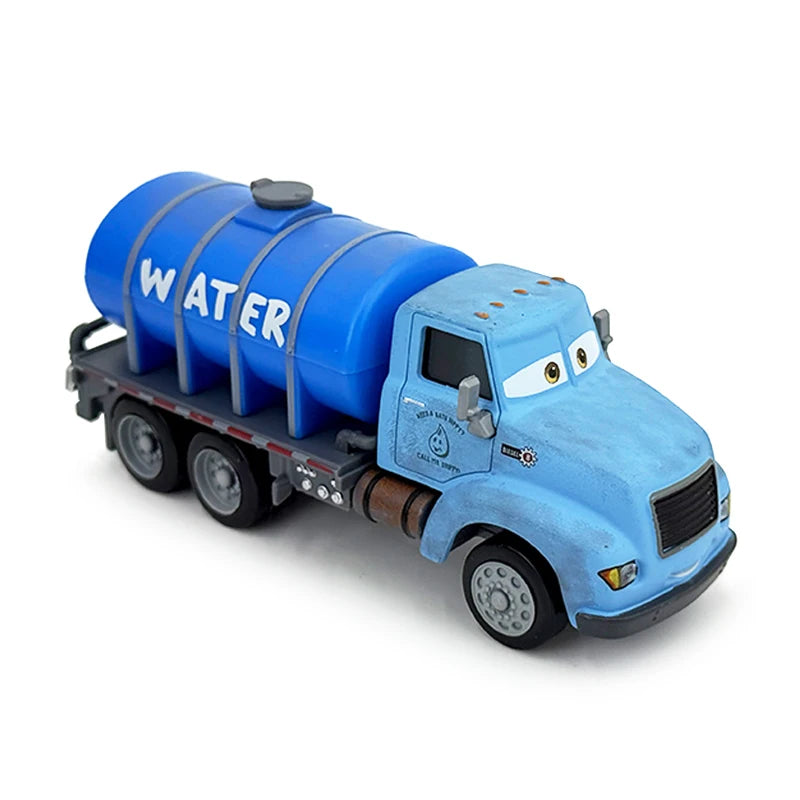 Cartoon Race Car Die-Cast Toy – Pull Back Fun