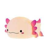 Axolotl Silicone Night Light – Soft, Touch-Controlled - USB Rechargeable.
