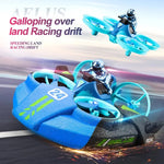 3-in-1 RC Mini Drone – Air, Land & Water