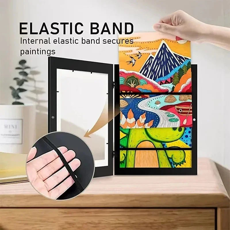 Kids Art Display Frame – Easy-Change Artwork Showcase