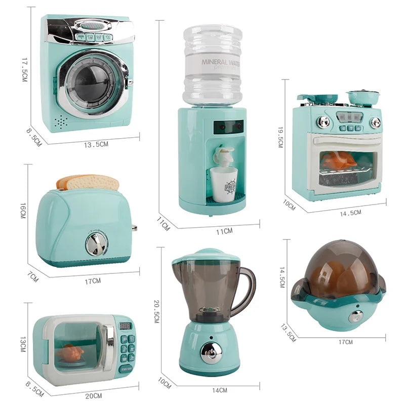 Pretend Kitchen Appliance Play Set for Curious Kids