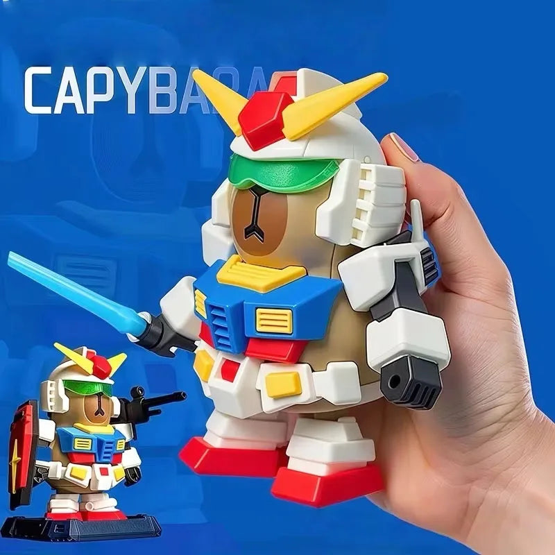 Magnetic Mecha Capybara Desk Figure | Toki Toy Box – Detail | Toki Toy Box